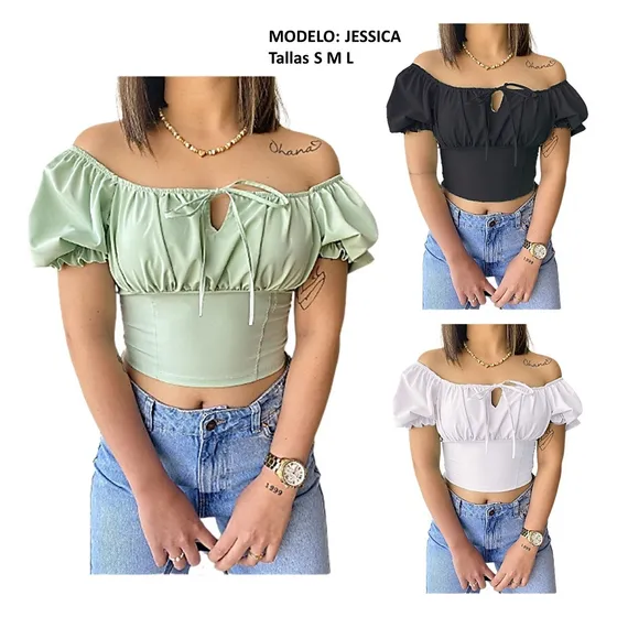 Blusas Casuales  Damas  Modelo Jessica