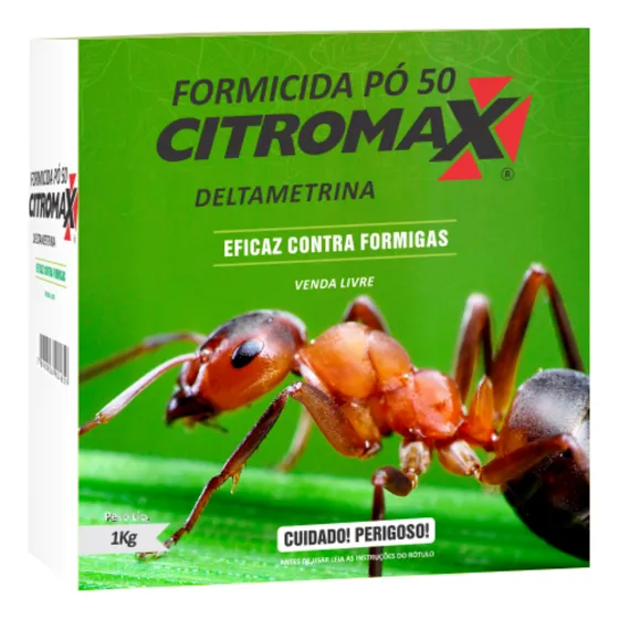 Formicida Po 50 Rosa Citromax 1kg Espanta Afasta Formigas