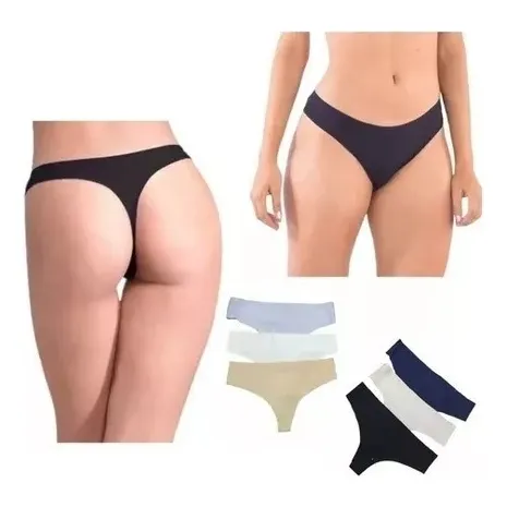 3 Semi Hilo Sin Costura