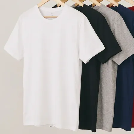 Kit 5 Camisetas Básica Hering Algodão Masculina Original
