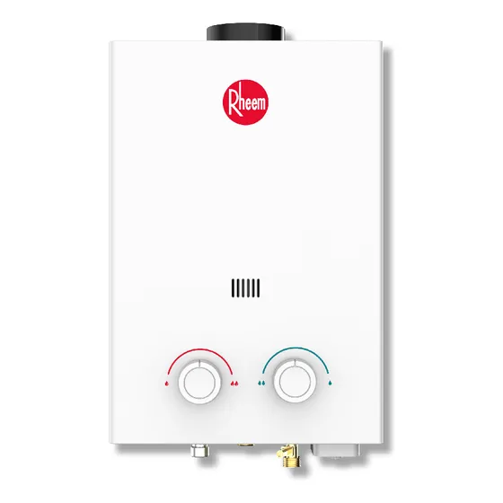Calentador De Agua Instantáneo Rheem 6 L/min Gas Lp 1 Serv Color Blanco Tipo De Gas Glp