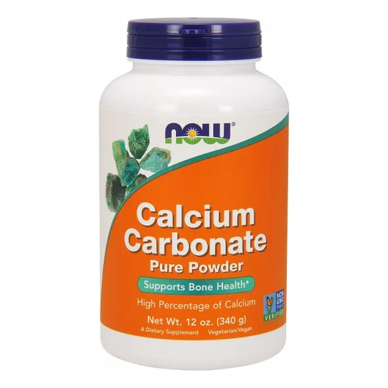 Polvo De Carbonato De Calcio Supplement Now Foods 355 Ml