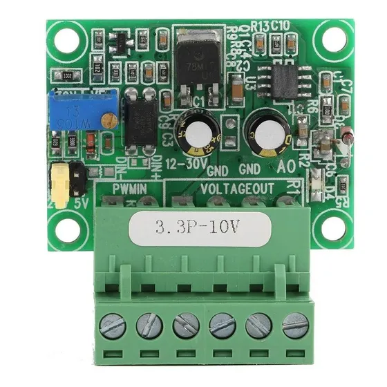 Módulo Plc Digital-analógico Conversor Corriente Pwm A 0-10v