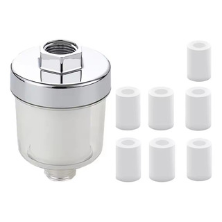 Filtro Purificador De Agua Lavabos Regaderas Con 7 Repuestos Filtro Purificador De Agua Lavabos Regaderas Con 7 Repuestos