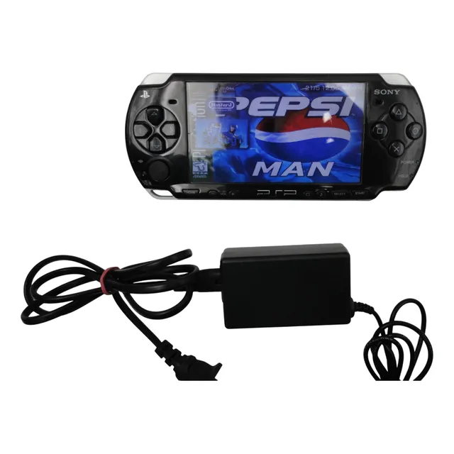 Psp 2000 Negro 16 Gb De Juegos Cargador Hackeado Psp Slim Black Noir