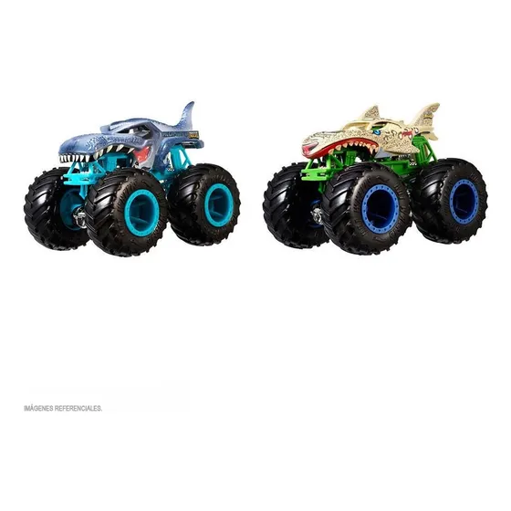 Vehículo Hot Wheels Monster Truck Escala 1:64 X 2 Surtido