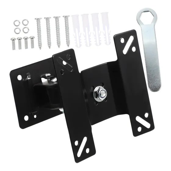 Soporte Giratorio Para Tv Plano Abatible Plegable Colgar