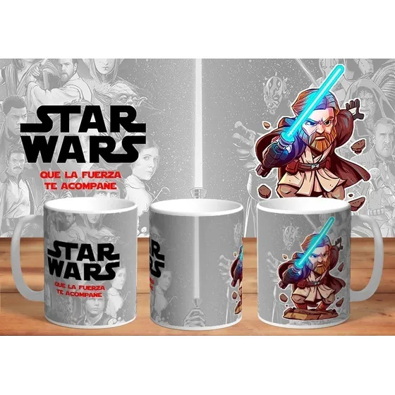 Taza De Ceramica Sublimada Star Wars: Obi-wan Kenobi