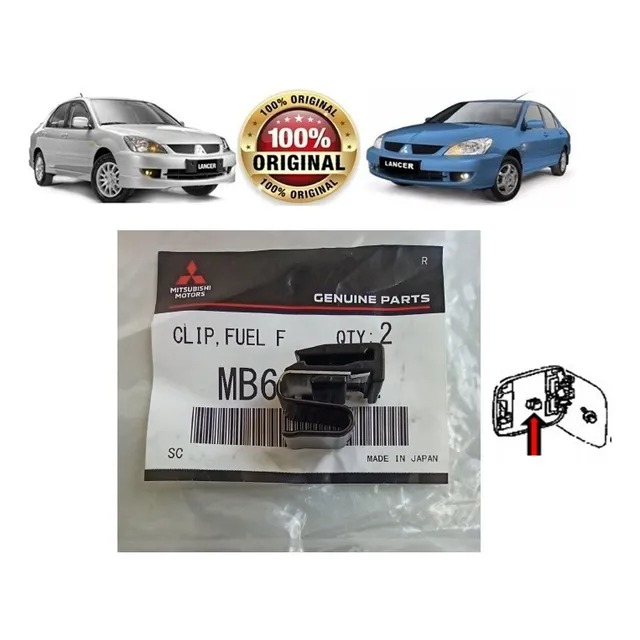Clip Resorte Abrir La Tapa Gasolina Lancer 2002 2015 - Orig 