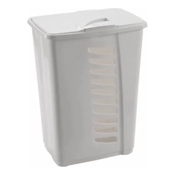 Cesta De Ropa Olly Mhome Blanca