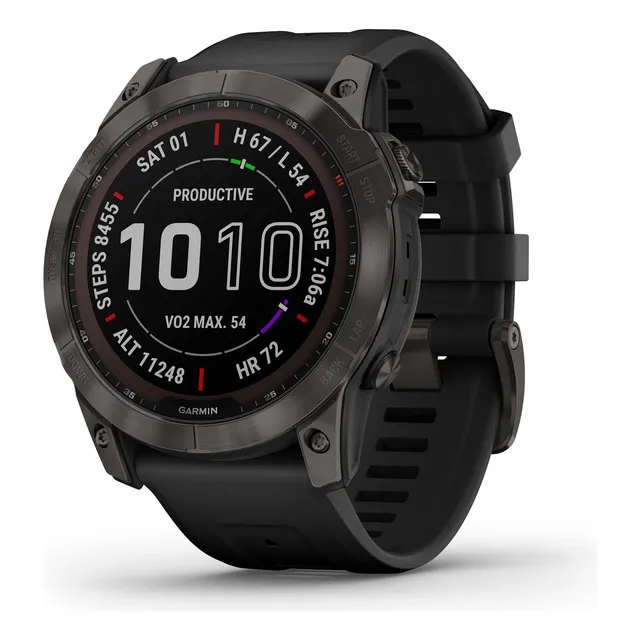 Garmin Fenix 7x Sapphire Solar Smartwatch Solar Carga 2mlvd