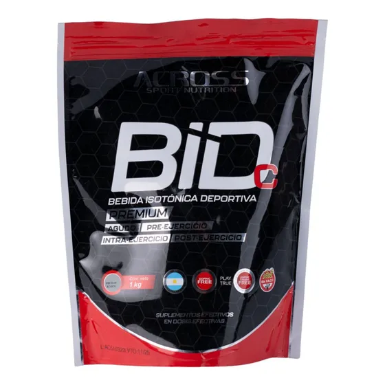 Bebida Isotónica Con Cafeina Bidc Doypack Across Frutos Rojos Polvo Doypack 1994 mL 1KG