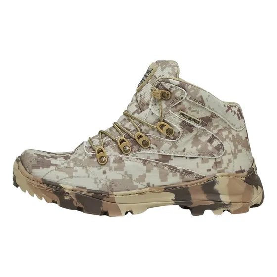 Botas Tácticas Acero Desert Digital Mid Borsegui Trekking