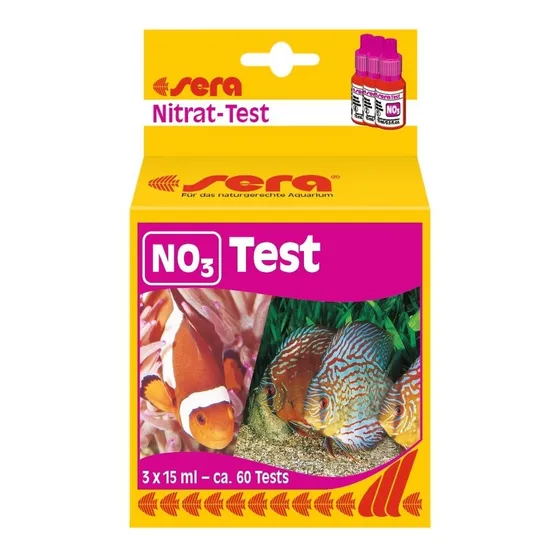 Test Nitratos No3 Profesional Marca Sera 60 Test Mascopeces