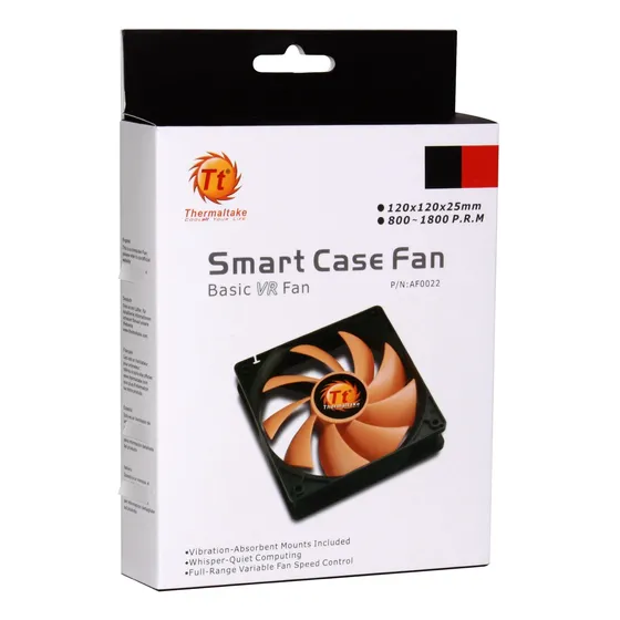 Thermaltake 120 Mm Ball Bearing Smart Case Fan Ventilador