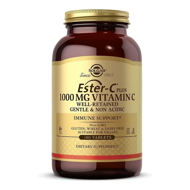 Solgar Ester-c Plus Vitamina C 180 Tabletas