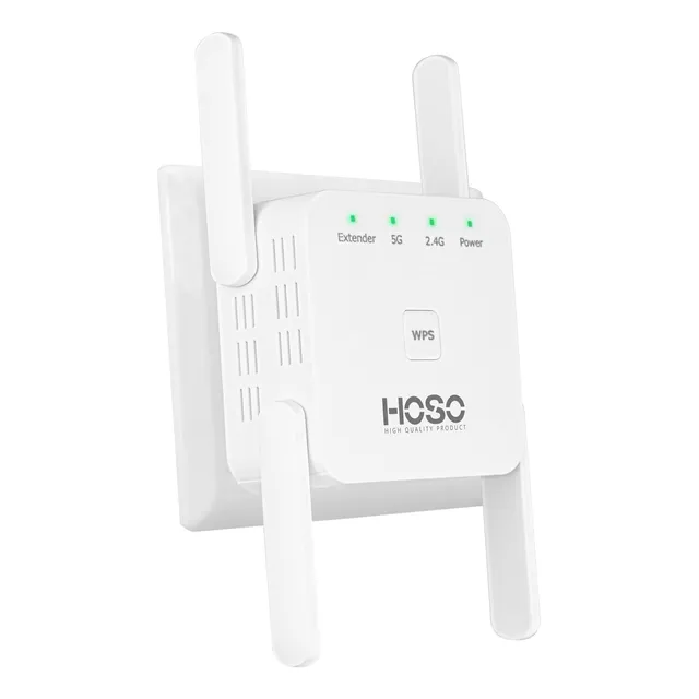 Repetidor Wifi 5g 2.4g Fácil Instalación Compatible Al Cien