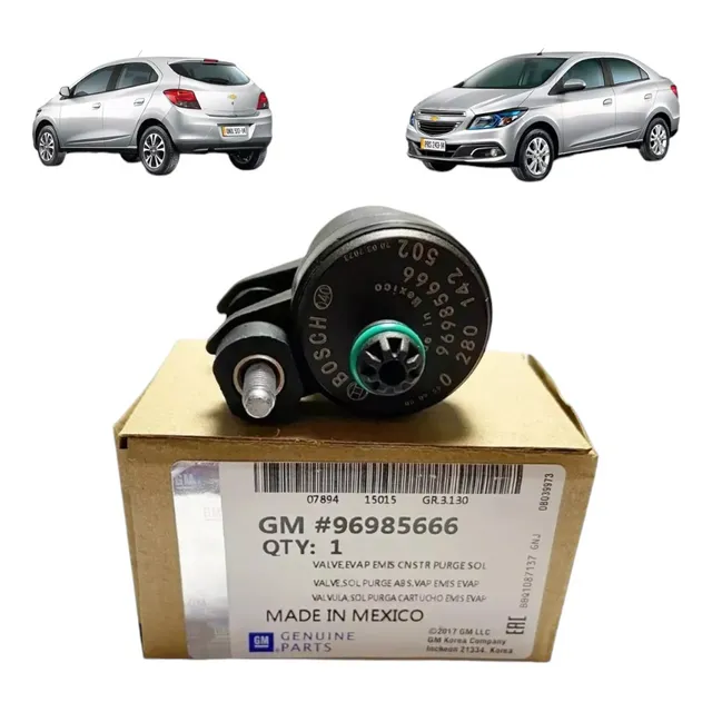 Válvula Solenoide Purga Canister Gm Onix Prisma Spin Cobalt