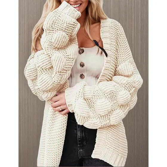 Saco Cárdigan Dama Rocco Modelo Roxy 33b-025 Talles S-3xl