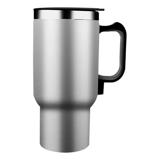 Vaso Gas Electrónico Térmico Acero Inoxidable 12 V Y 300 Ml