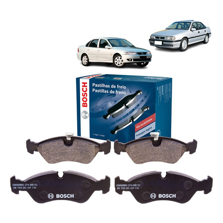 Pastilha Freio Dianteira Bosch Vectra Gl 2.0 2.2 98 99 00 01 Pastilha Freio Dianteira Bosch Vectra Gl 2.0 2.2 98 99 00 01