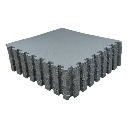 Kit 8 Tapete Tatame Eva Infantil 50x50 10mm Cinza-escuro Tatame