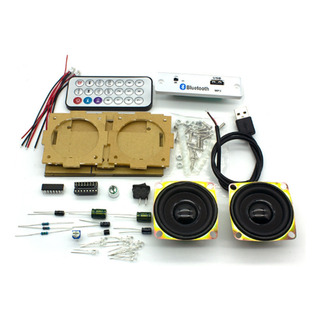 D Kit Electrónico De Bricolaje: Altavoz Estéreo Bluetooth D Kit Electrónico De Bricolaje: Altavoz Estéreo Bluetooth