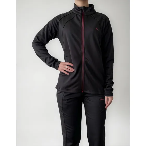 Combo Pantalon Y Campera Mujer Termico Frisado Deportivo