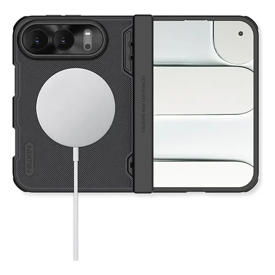 Carcasa Nillkin Super Frosted Shield Fold Para iPhone Duo