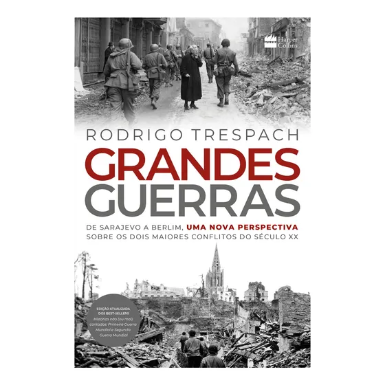 Grandes Guerras, de Rodrigo Trespach. Editora HarperCollins, capa mole em português