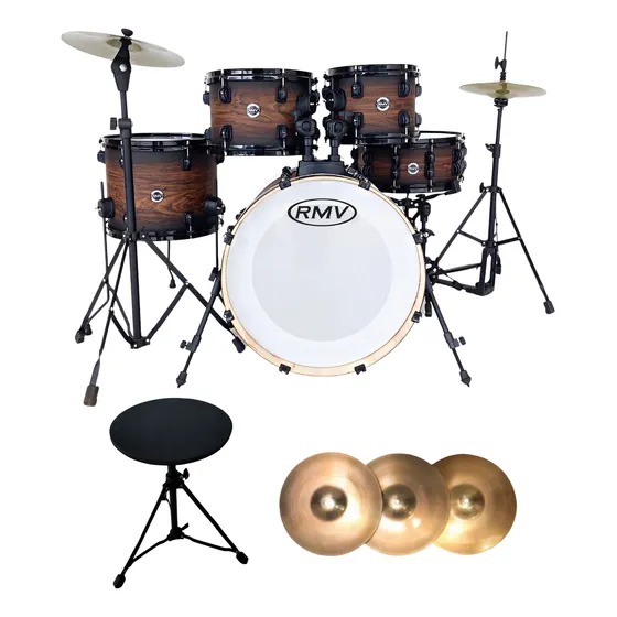 Bateria Rmv Crossroad Cross 20'' Acabamento Revestido.