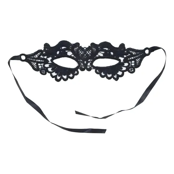 Launer Antifaz De Encaje Para Fiestas De Halloween, Cosplay Y Más. Máscara Sexy Para Mujer. (negro)