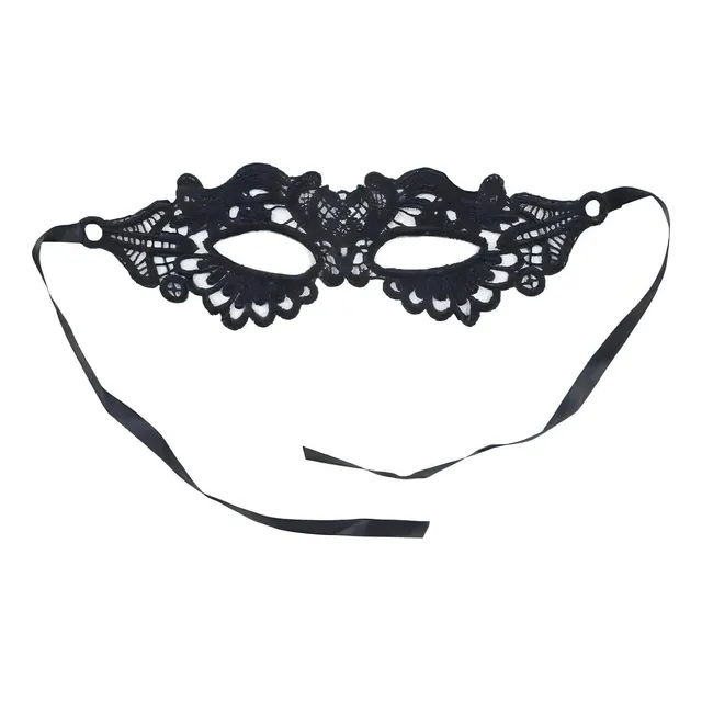 Launer Antifaz De Encaje Para Fiestas De Halloween, Cosplay Y Más. Máscara Sexy Para Mujer. (negro)