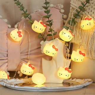 Guirnalda De Luces Hello Kitty Decoracion Serie De Luz 2.5m Guirnalda De Luces Hello Kitty Decoracion Serie De Luz 2.5m