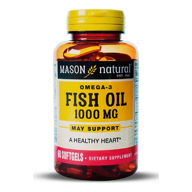 Aceite De Pescado Para El Cerebro Y El Higado 60capsulas