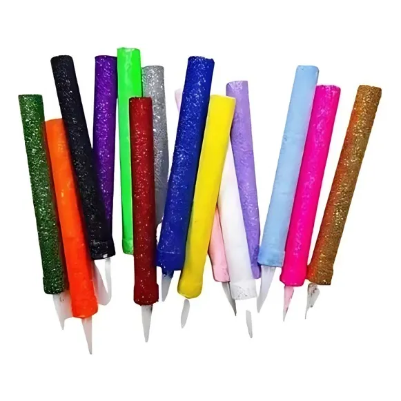 Pack 4 Bengalas Gibre Para Torta Cumpleaños Fiestas Cotillon