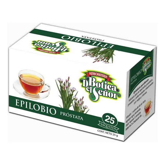 Té De Epilobio Botica Del Señor 25 Saquitos
