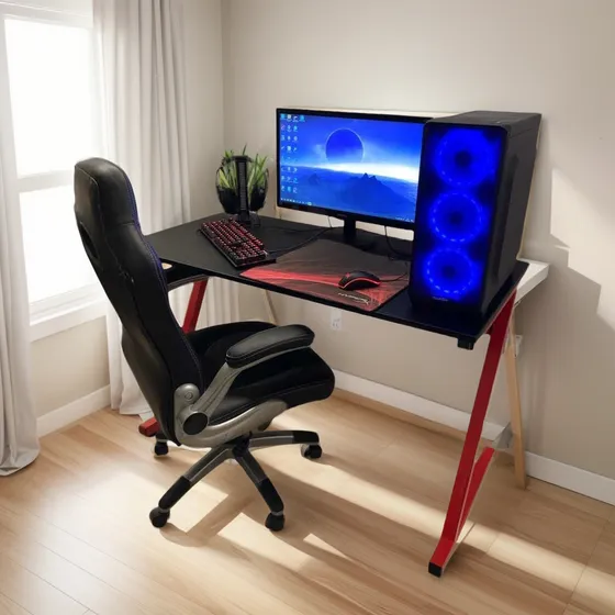 Mesa Escritorio Gamer Pc Ps4 Ergonomico Reforzado