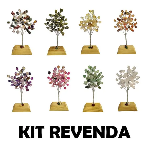 Kit Revenda Árvore De Pedra Grande 40 Unidades Lucro Alto