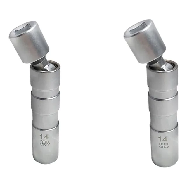 Pf 2 Piezas 14 Mm 3/8 '' Giratorio 12 Pt Bujía Oscilación