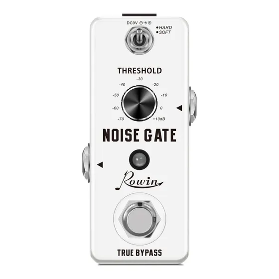Pedal Rowin Noise Gate Supressor Guitarra Baixo
