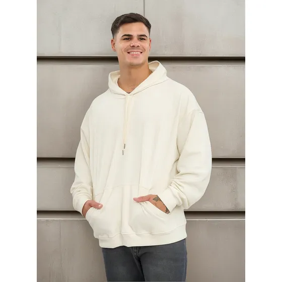 Canguro Overzised Darlon Frizado Baron Blonde Hombre