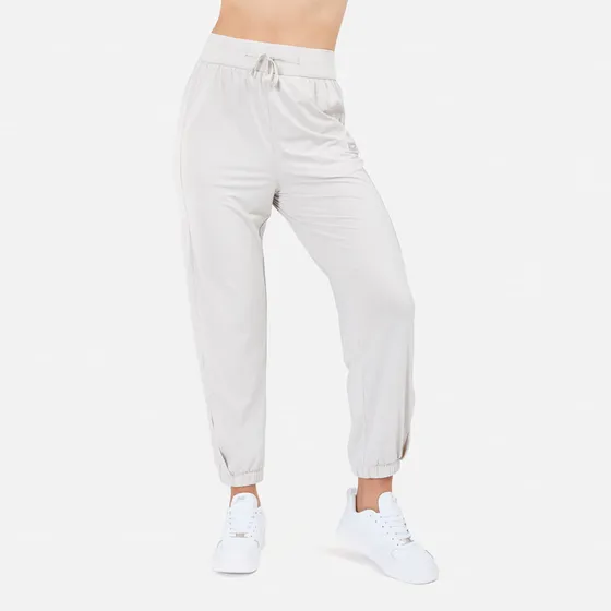 Jogger New Athletic Flaps Gris Claro Mujer