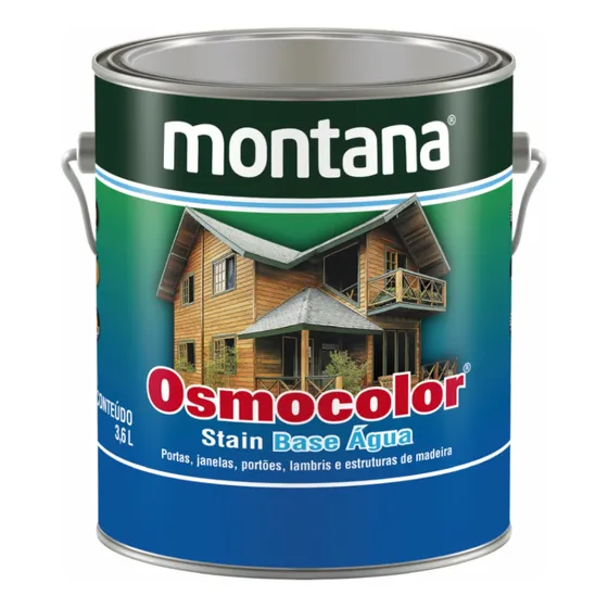 Osmocolor Stain 3,6l - Transparente Montana Base Água