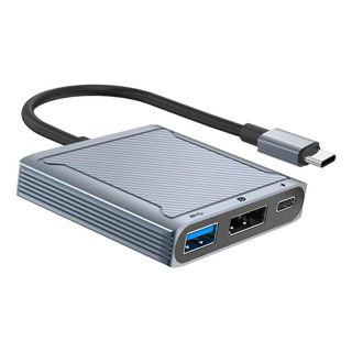 Usb C A Displayport Hub, 3 En 1, Duradero, Premium, Usb C A Displayport Hub, 3 En 1, Duradero, Premium,