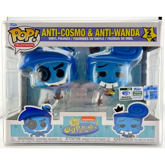 Funko Pop Anti-cosmo & Anti Wanda Sticker Presencial