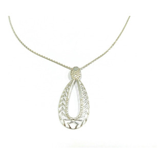 Conjunto Cadenita Y Dije Gota Moderno Plata 925 Conjunto Cadenita Y Dije Gota Moderno Plata 925