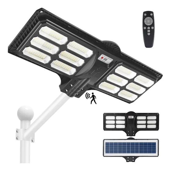 Sensor Movimiento Solar Luz Calle Led Lumene Impermeable Al