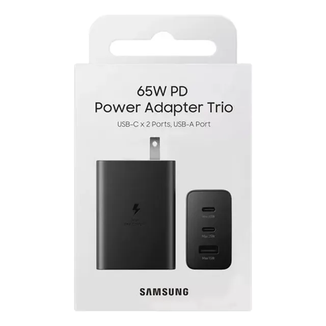 Cargador Samsung 65w Power Adapter Trio