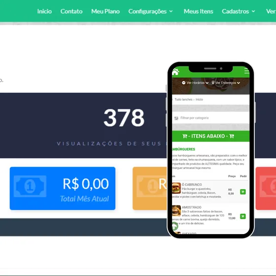 Script Cardápio Digital  Php - Integrado Ao Whatsapp